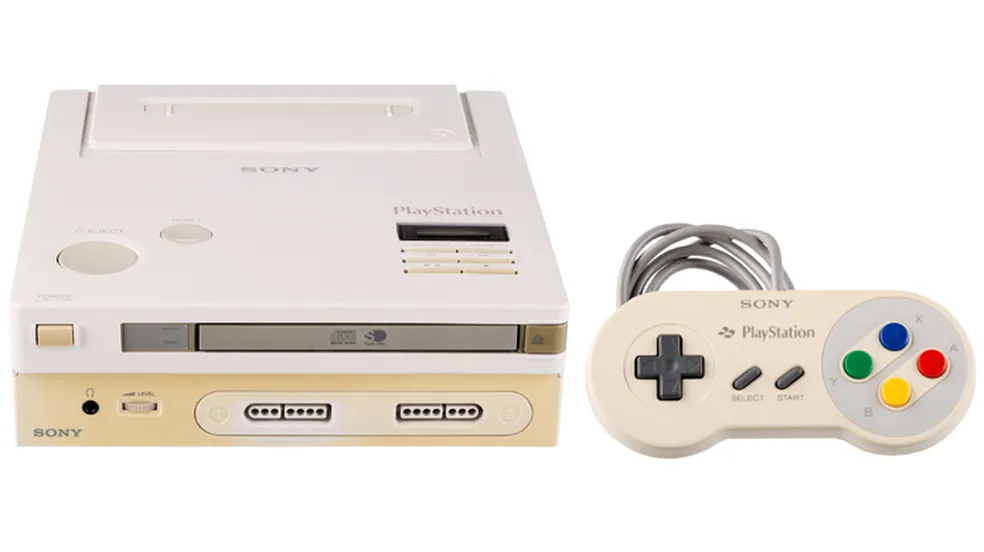 Protótipo do primeiro PlayStation em parceria com a Nintendo